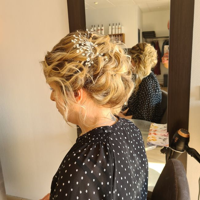 Essai coiffure maquillage et robe - 2