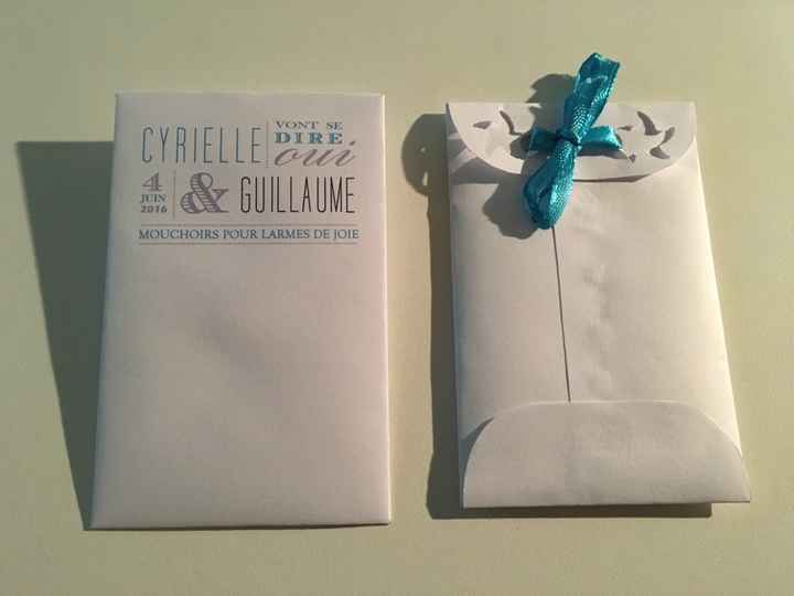 Paquets de mouchoirs diy finis - 2