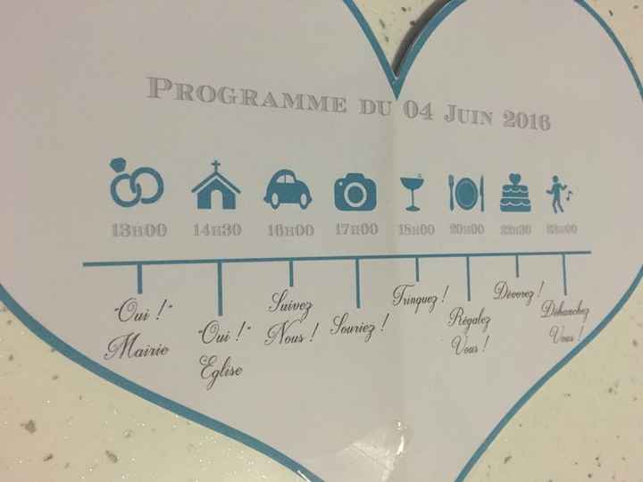 Éventail/programme diy - 3