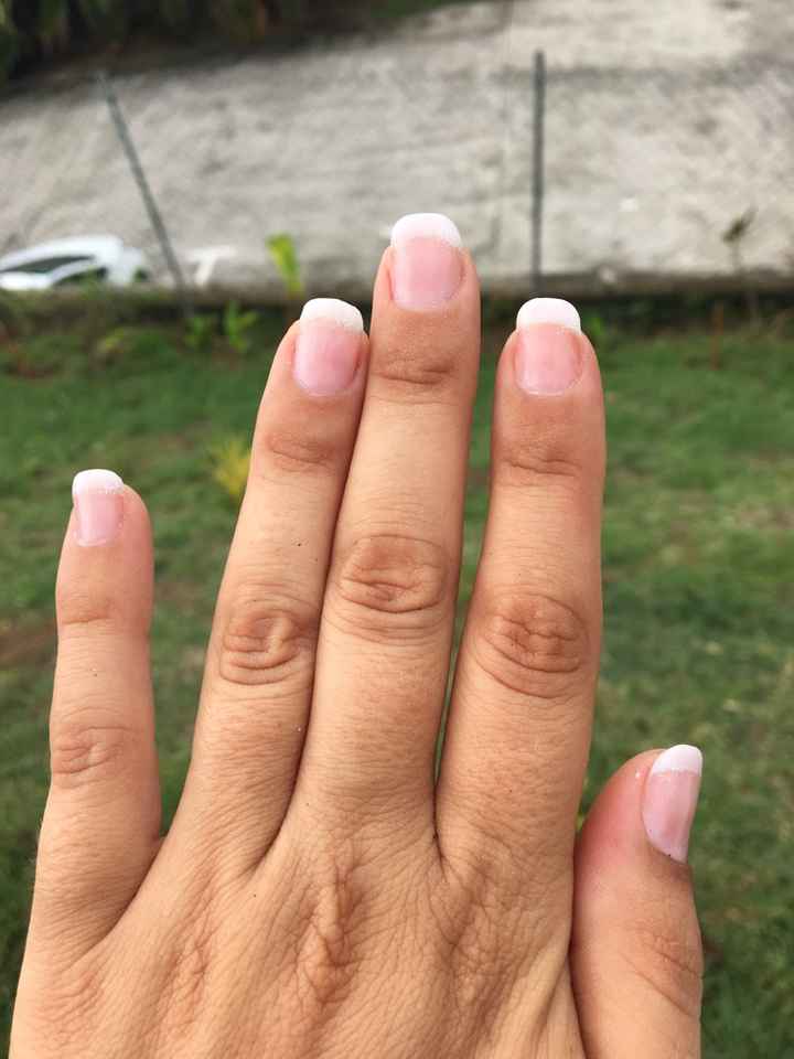 Manucure du jour j - 1