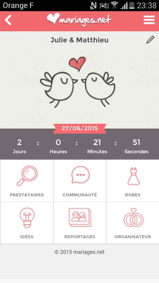 Jour j dans 2 jours et... - 1