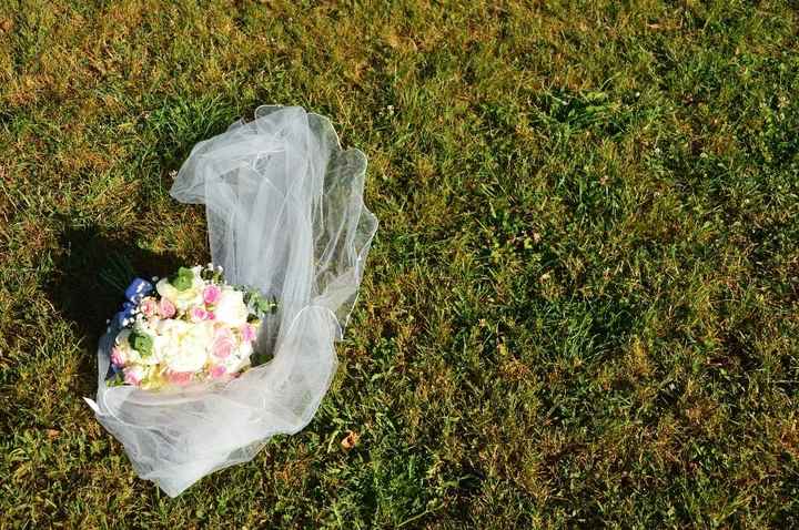 bouquet et voile