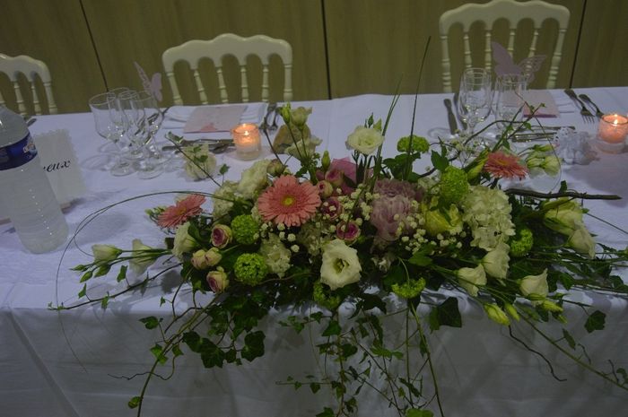 notre centre de table 