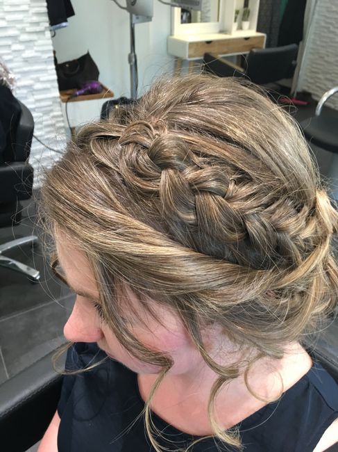 Coiffure mariage champetre romantique - 2