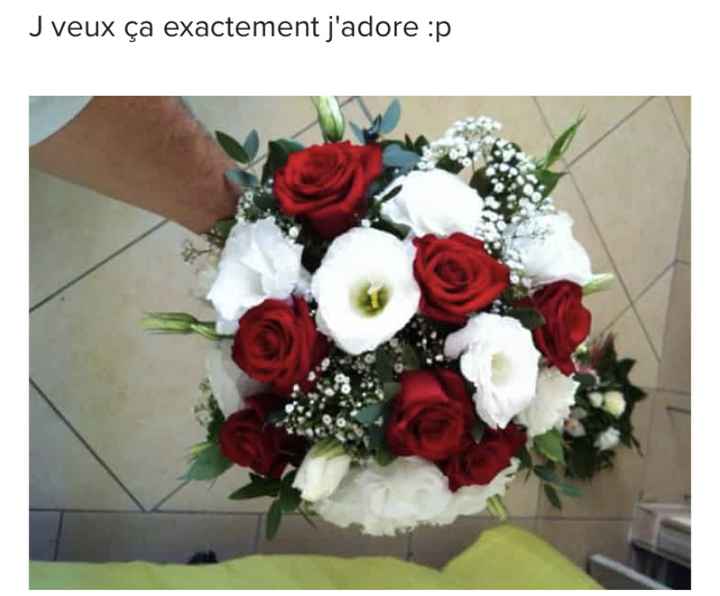 Avez-vous fait un devis pour un bouquet de fleurs marié je voudrais savoir à peu près les tarifs - 1