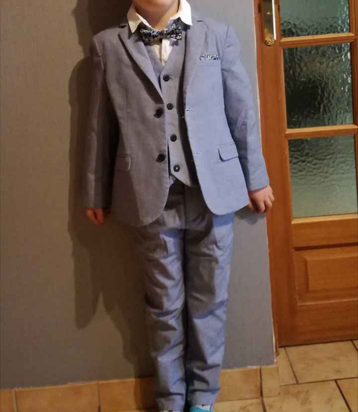 Enfants d'honneur tenues 1