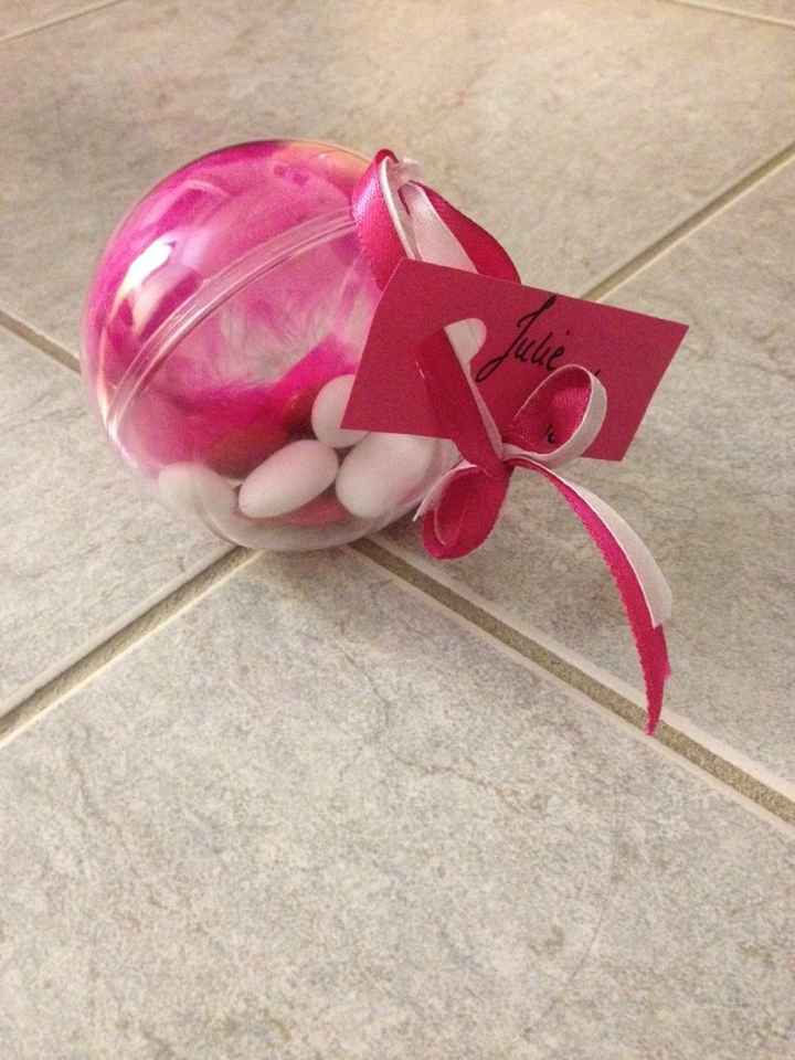 Mes contenants à dragées - 1