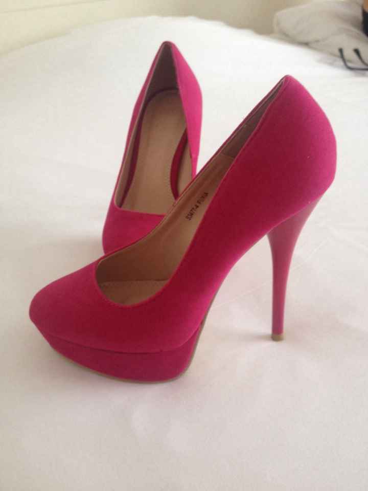 Chaussures rose Fushia! - 1