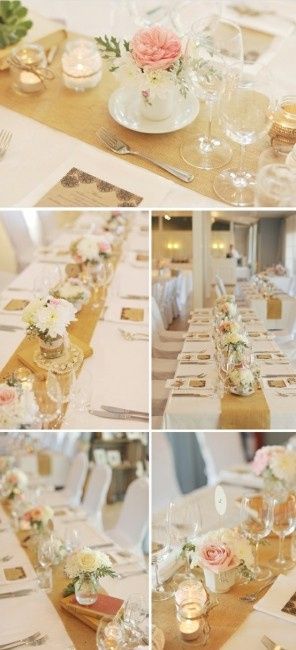 Idée Déco : chemin de table