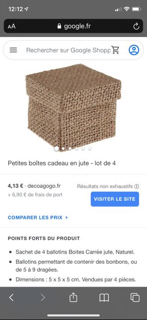 Contenant à dragées hibiscus 3