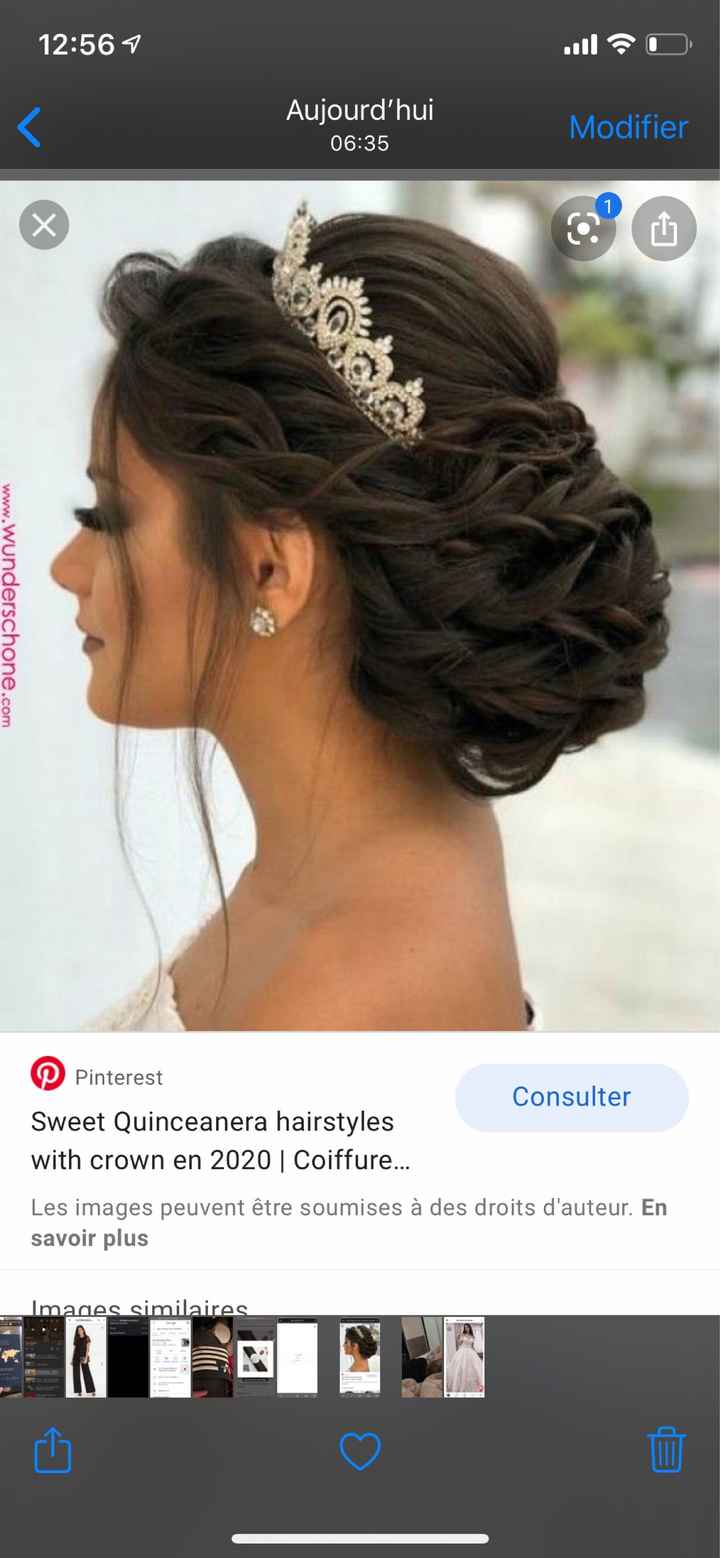 Coiffures .... cheveux épaule... - 1
