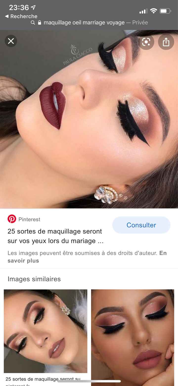 Inspi make up du jour j - 2