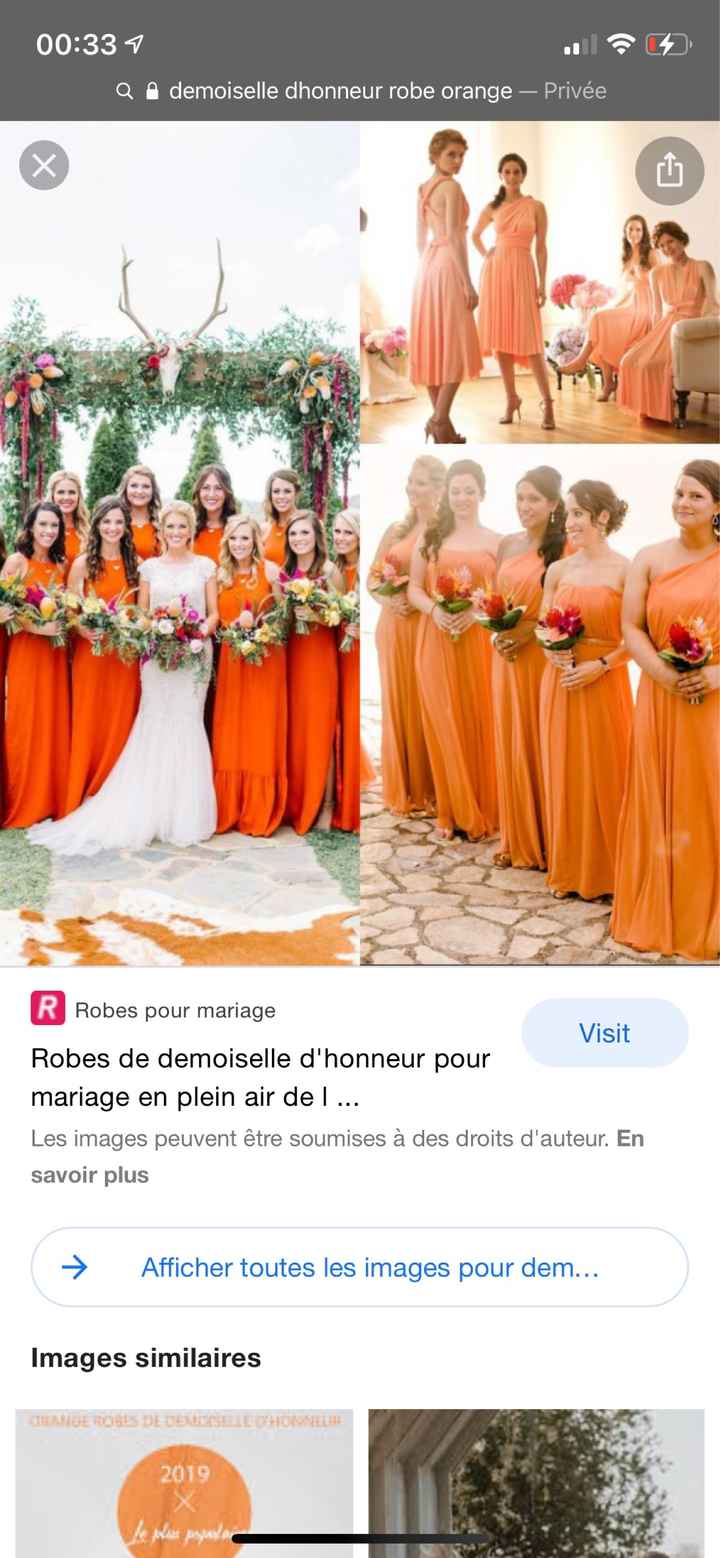 Robes demoiselles d'honneurs - 2