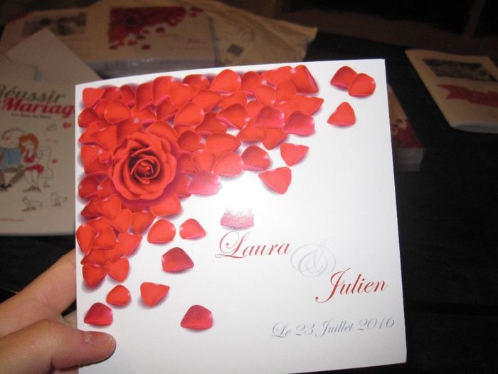 Faire part recto (couverture)