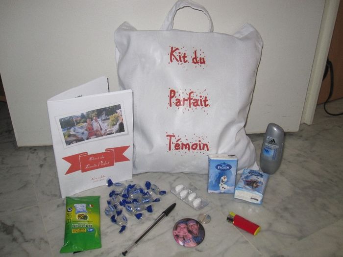 Kit témoin garçon