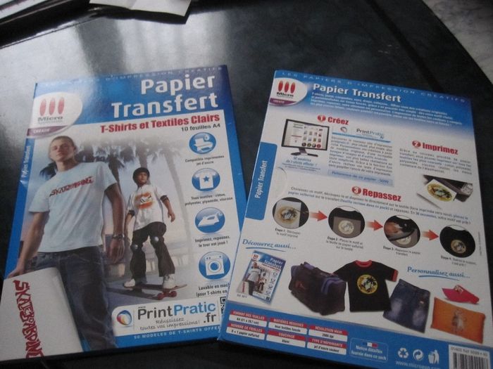 Papier transfert