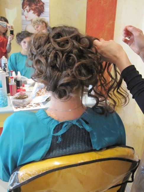 Arrière du chignon