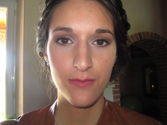 Maquillage yeux ouverts