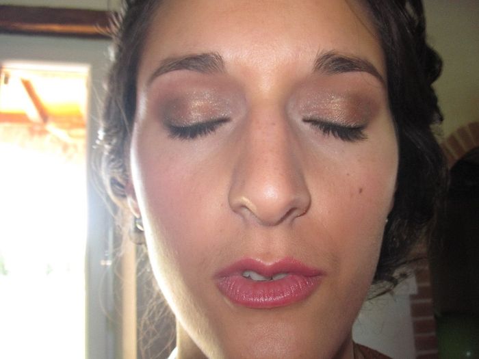 Maquillage yeux fermés