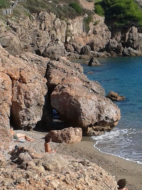Cadre trash the dress à Sète dans les criques