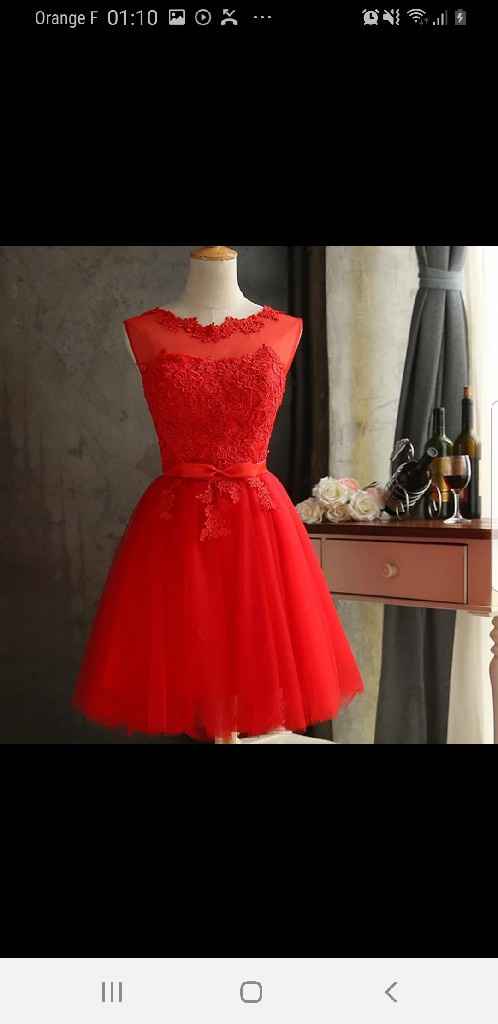 Lendemain mariage tenue - 1