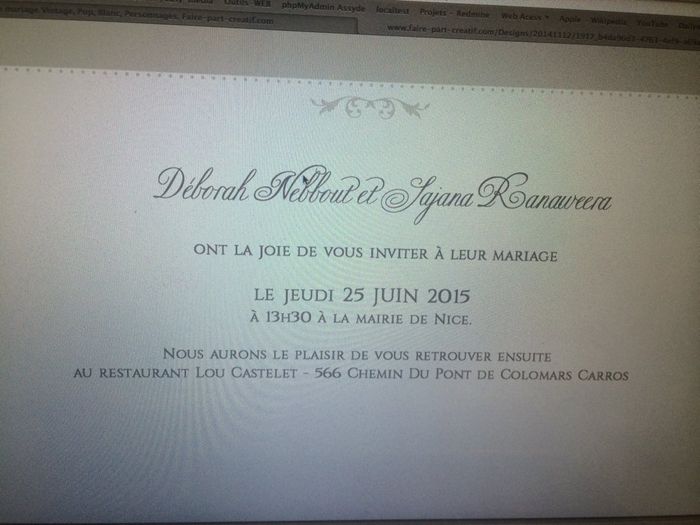 Nos faire-parts... en kit! - 3