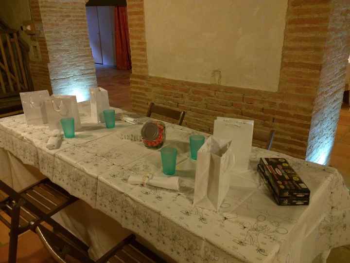 La table des enfants (4-9 ans)