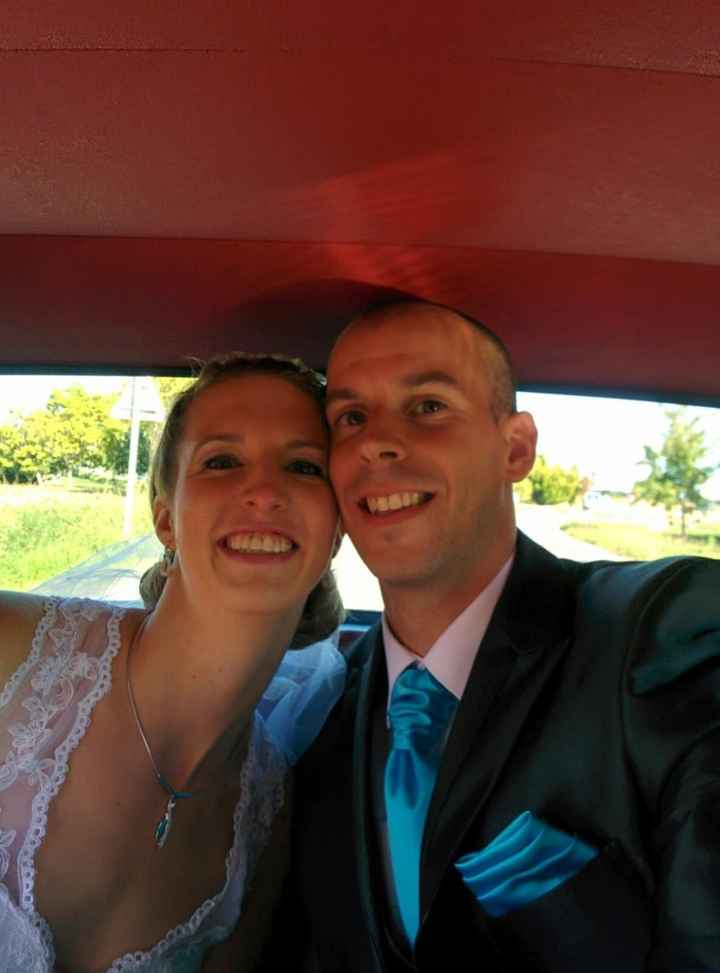Selfie des mariés !