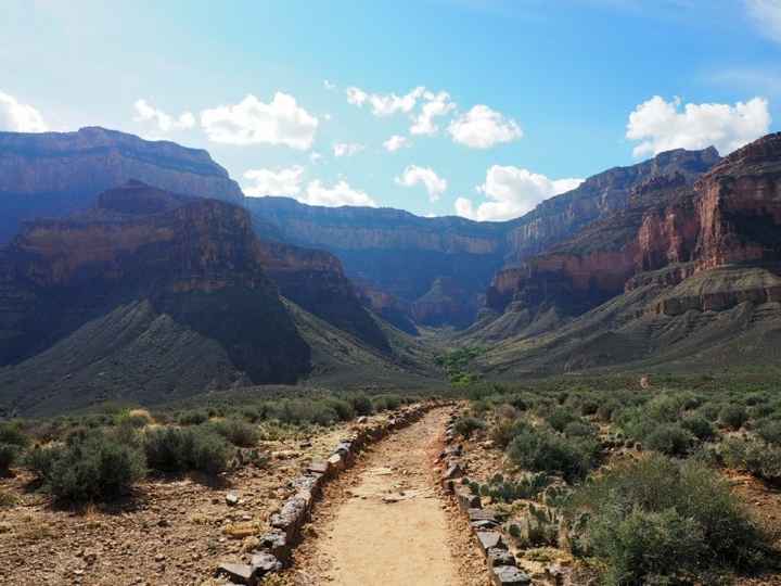 Rando de 20 kms dans le Grand Canyon