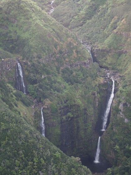 Maui/Molokai - Survol en hélicoptère