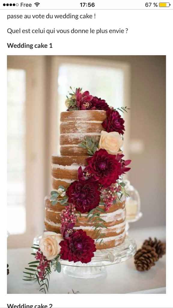 Comment sera votre wedding cake ? - 1