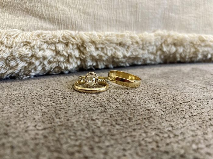 Alliance et bague de Fiançailles reçues 🥰 1