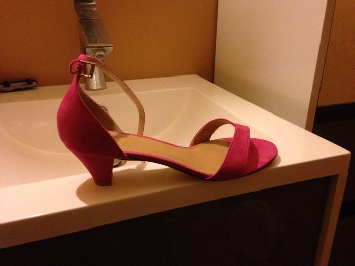 Chaussures fuschia - 1