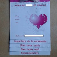 Livret de messe