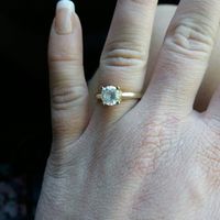 Avez-vous publié une photo de votre bague de fiançailles ? - 1