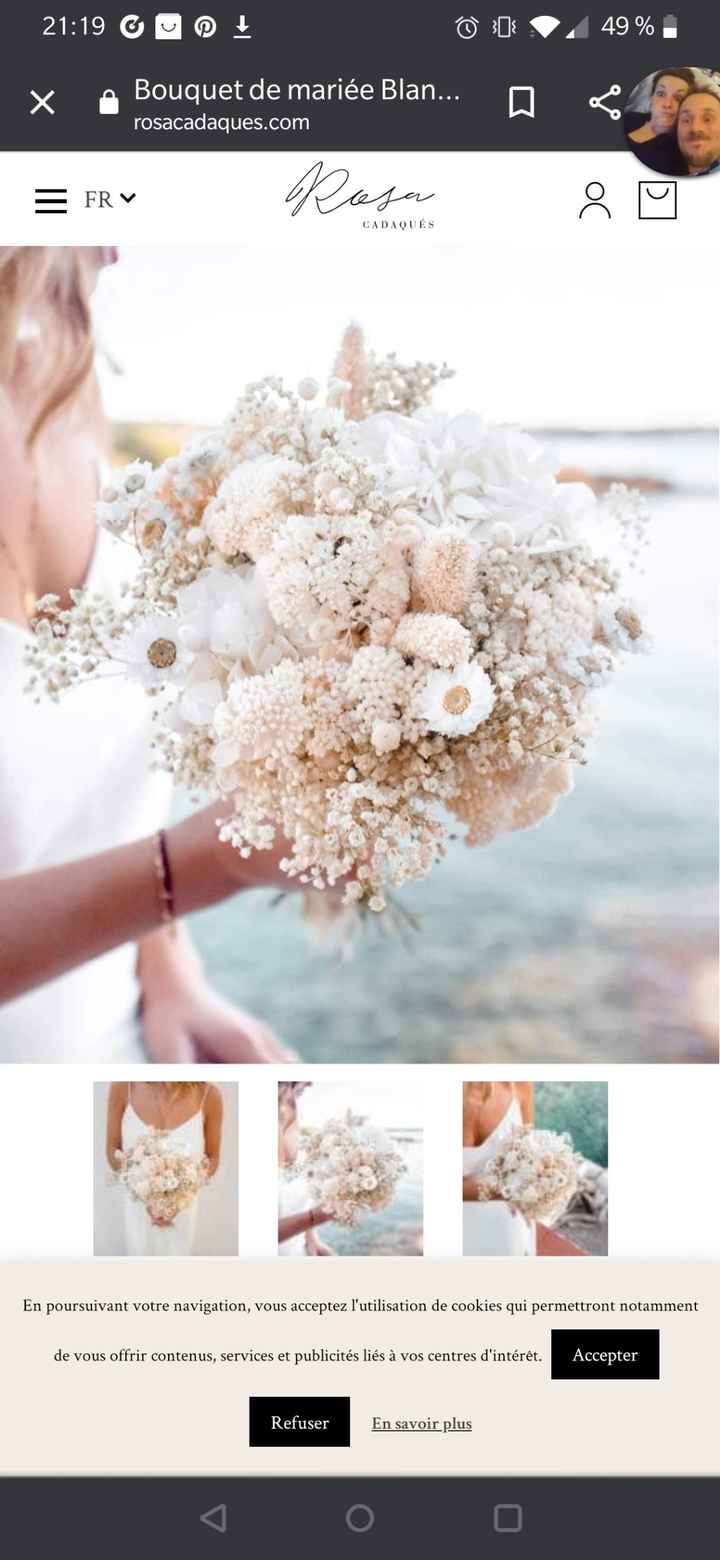 Bouquet de Mariee fleurs sechees? - 1