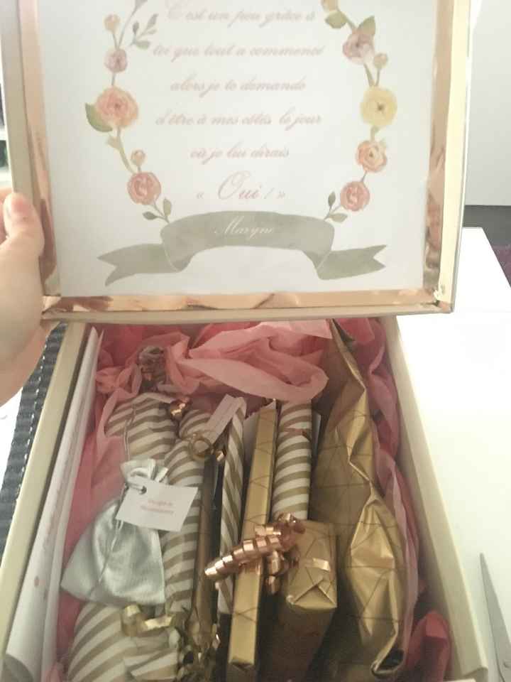 box à témoins pour ma Soeur et ma Meilleure Amie, façon Swap