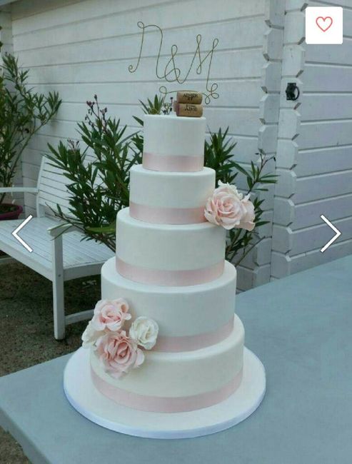 Notre wedding cake - 1