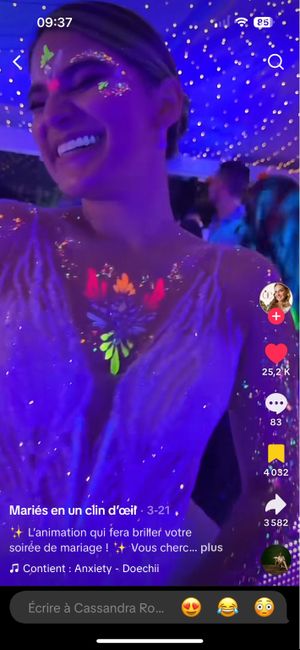 Animation maquillage fluorescent 2