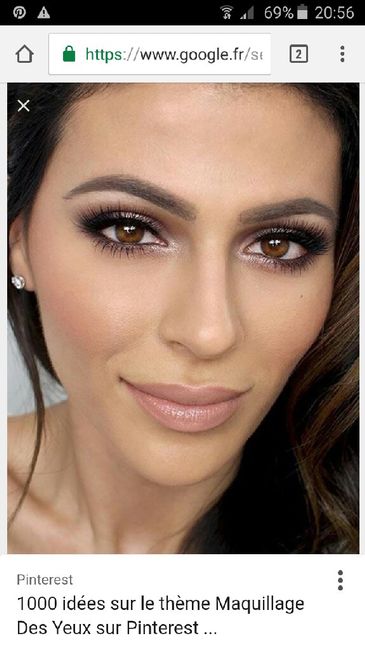 Maquillage yeux vert/noisette - 3