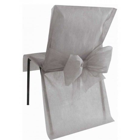 A vendre housses de chaises grises - 1