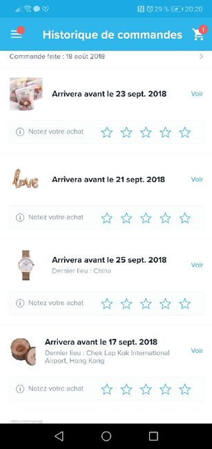 nos achats action ~ aliexpress ~ wish - 1