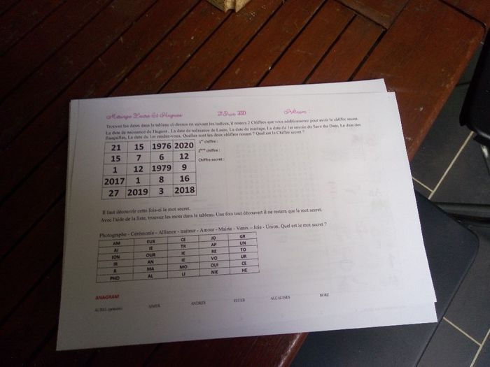 Sets de table enfants et ados - 4
