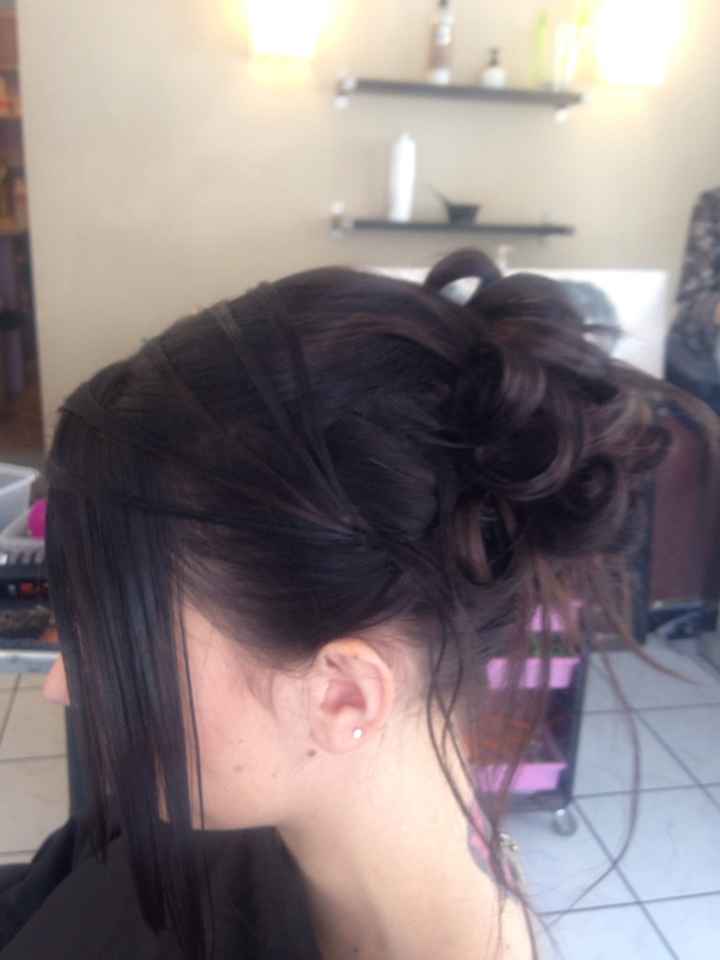 Essai chignon - 1