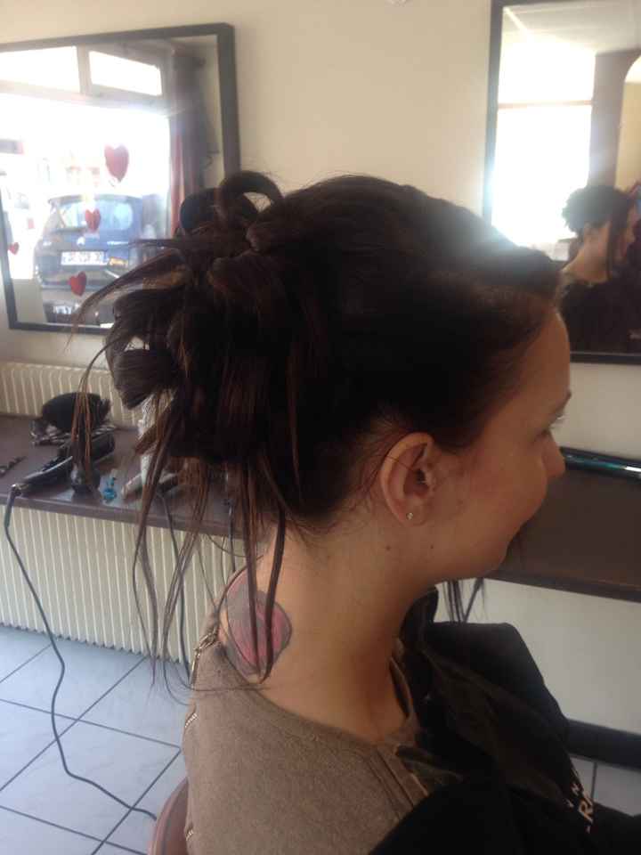 Essai chignon - 3