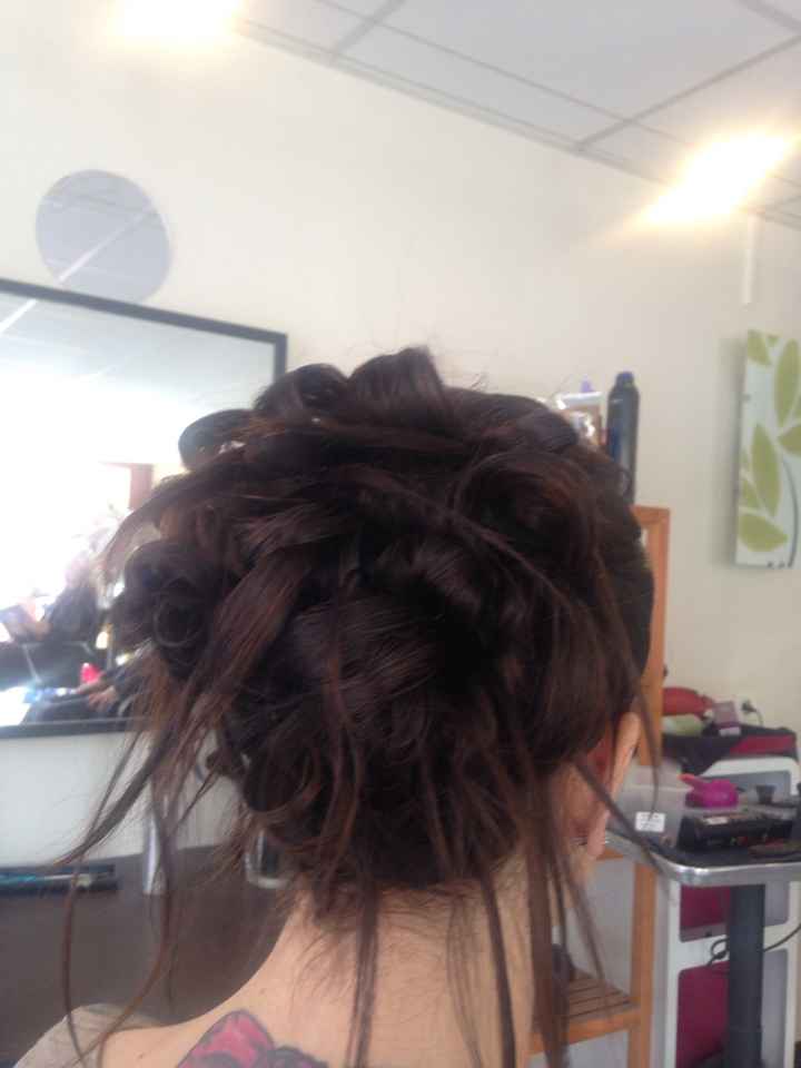 Essai chignon - 4