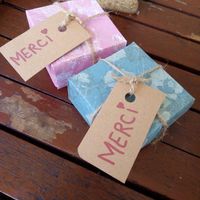 Cadeaux témoins homme et boîtes origamis - 1