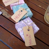 Cadeaux témoins homme et boîtes origamis - 2