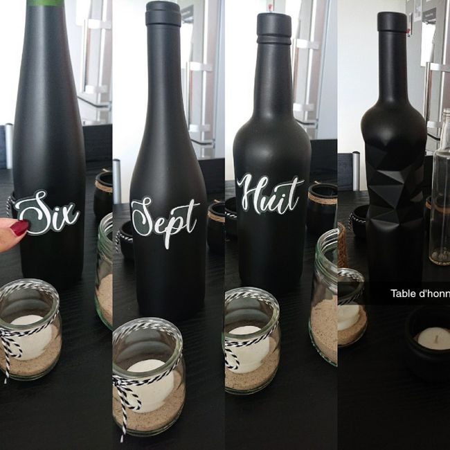 Diy numéro de table - 3