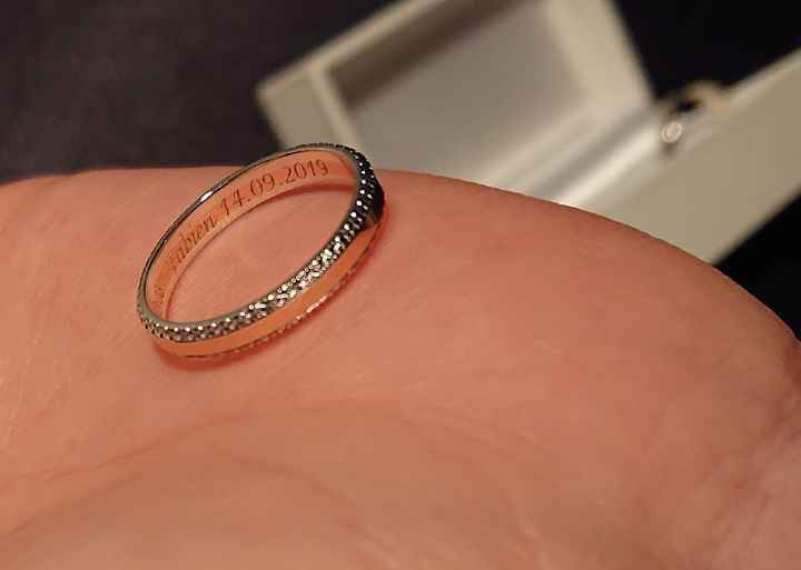 Nos alliances sont là 😍🤩 - 2